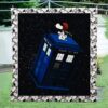 Snoopy Police Box 3D Quilt  Quilt